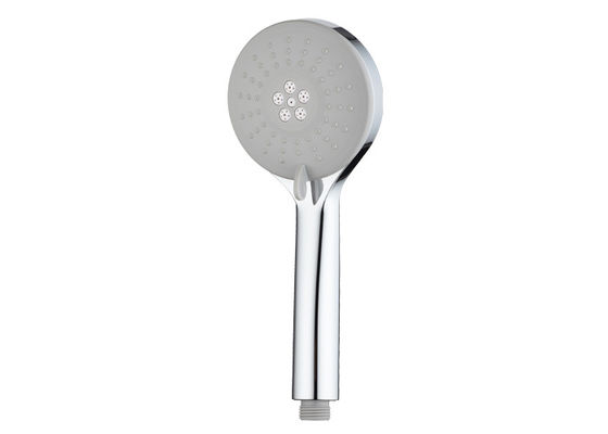 Cromo claro del ABS TPR de la ducha del PDA del cuarto de baño de las impurezas W10cm